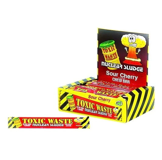 Toxic waste sour Cherry chew bar