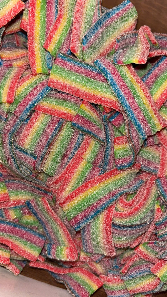 Small rainbow belts 100g